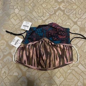 Anthropologie face masks - New with Tags